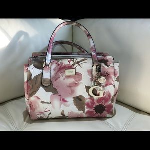 Guess Orchid Candy Printed Satchel